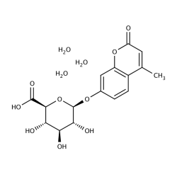 4-Metylumbelliferyl b-D-glukuronid 3 hydrat [199329-67-4]